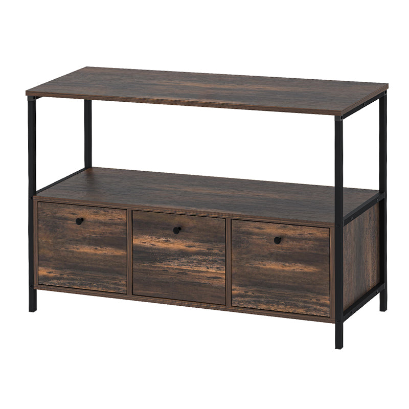 Μπουφές Mars Χρώμα Rustic Καρυδί 122x36x80,1