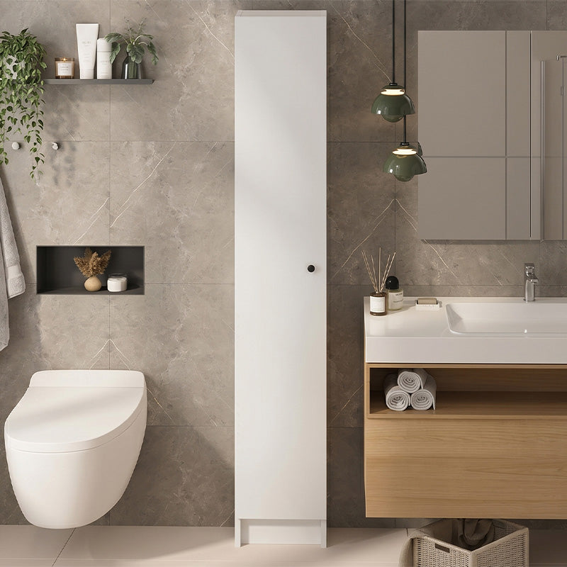 Kitchen - Bathroom Cabinet Buket White 29,8x32,1x175,2