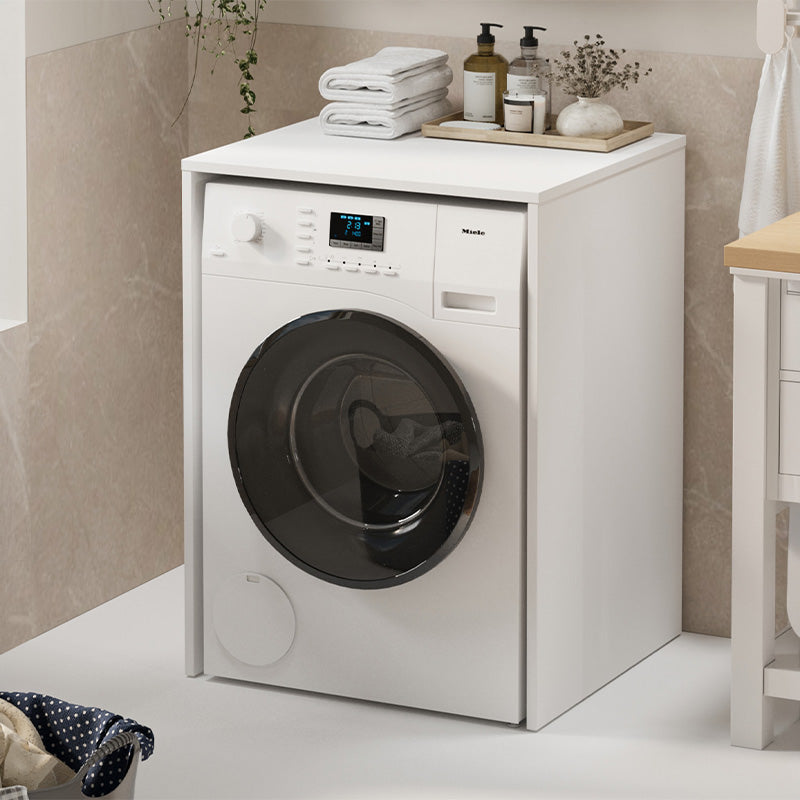 Washing Machine Cabinet Pinar White 65.5x60x88.6