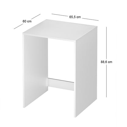 Washing Machine Cabinet Pinar White 65.5x60x88.6