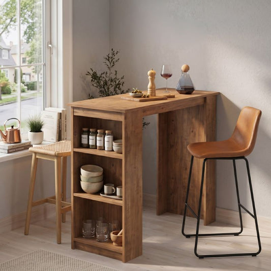Bar Table Toska Pine Oak Color 120x50x103.6