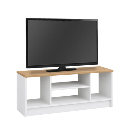 Bahama TV Stand White - Sapphire Oak Color 120x35x46.5