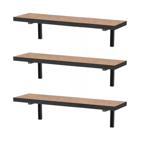 Ραφιέρα Τοίχου Versa 3 Τεμαχίων Χρώμα Pine Oak 80x19x17