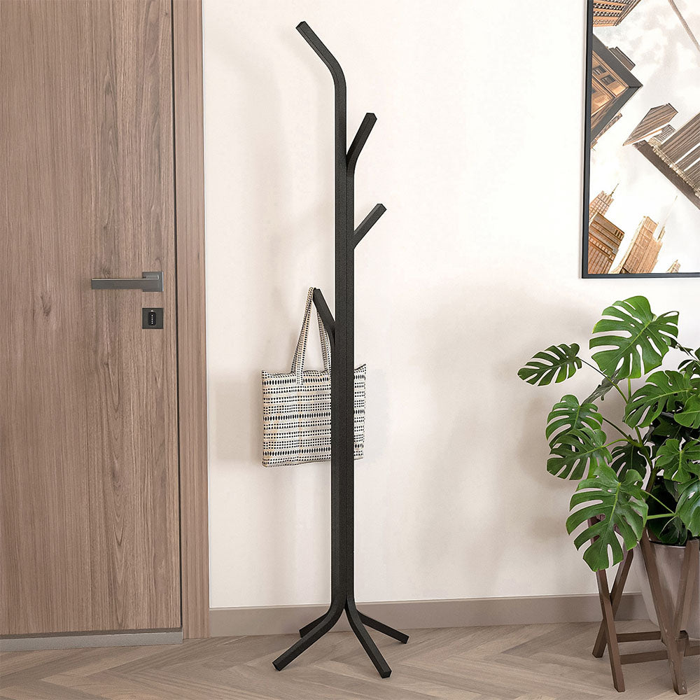 Καλόγερος Triad Μεταλλικός Χρώμα Μαύρο 37,5x37,5x146,8