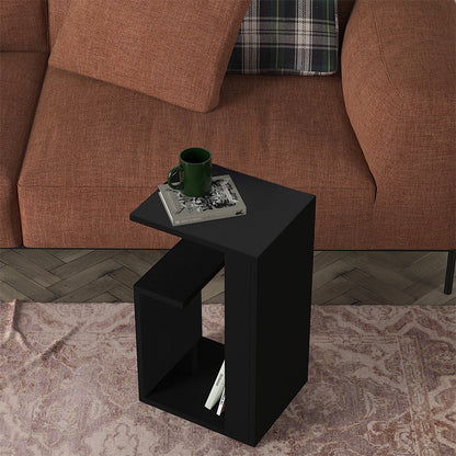 Τραπεζάκι Βοηθητικό Rosana Χρώμα Μαύρο 35x29,5x60