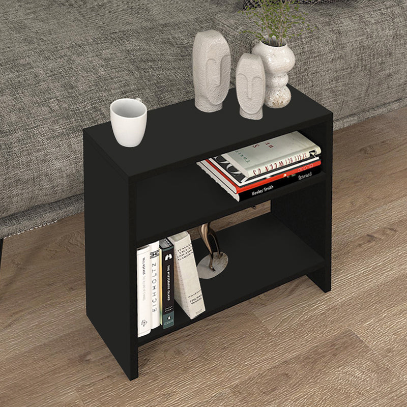 Τραπεζάκι Βοηθητικό Silvanus Χρώμα Μαύρο 51x17,5x49