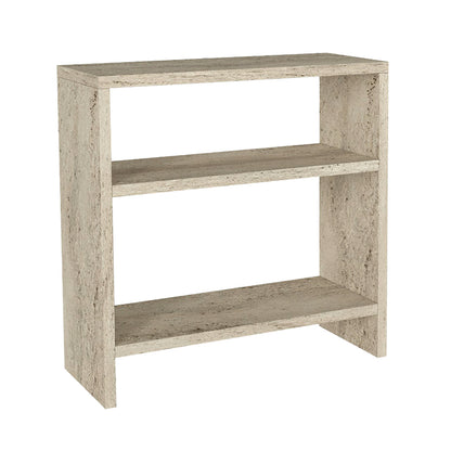 Τραπεζάκι Βοηθητικό Silvanus Χρώμα Travertine 51x17,5x49
