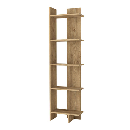 Βιβλιοθήκη Perla Χρώμα Sepet Oak 48x22x170
