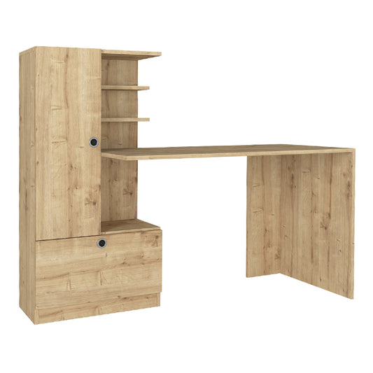 Γραφείο Εργασίας Domingo Χρώμα Sapphire Oak 149,5x60x120