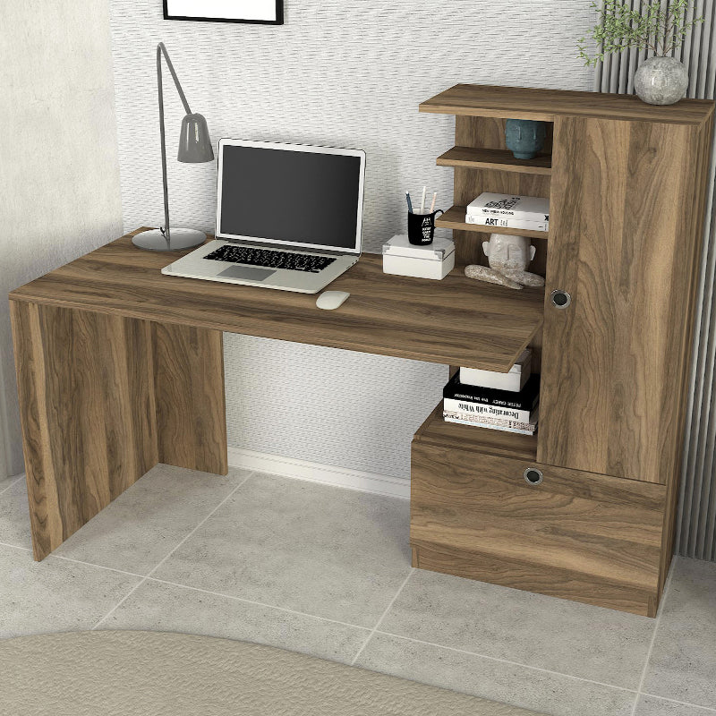 Γραφείο Εργασίας Merino Χρώμα Καρυδί 149,5x61,8x120