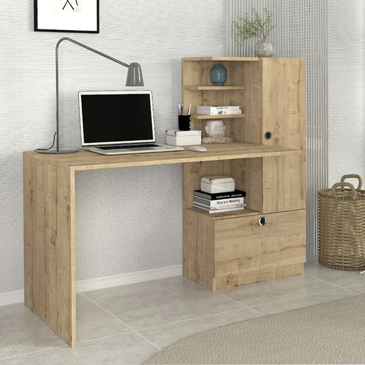 Γραφείο Εργασίας Merino Χρώμα Sapphire Oak 149,5x61,8x120