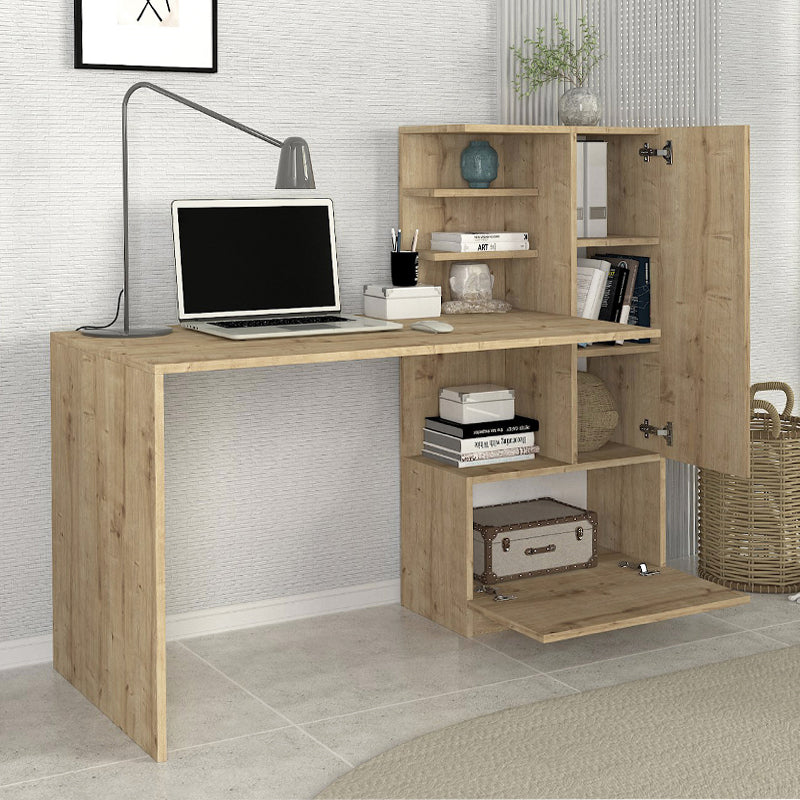 Γραφείο Εργασίας Merino Χρώμα Sapphire Oak 149,5x61,8x120