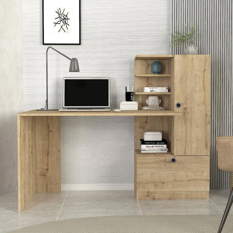 Γραφείο Εργασίας Merino Χρώμα Sapphire Oak 149,5x61,8x120