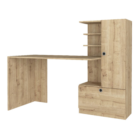 Γραφείο Εργασίας Merino Χρώμα Sapphire Oak 149,5x61,8x120