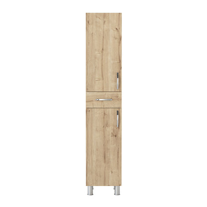 Ντουλάπι Κουζίνας - Μπάνιου Selina Χρώμα Sapphire Oak 35x31x179