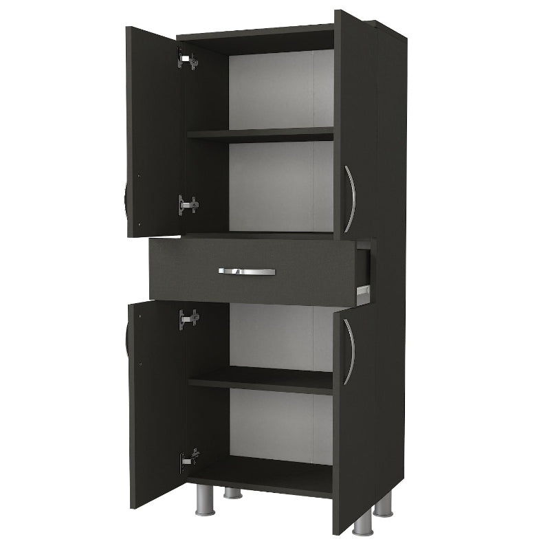 Ντουλάπι Κουζίνας - Μπάνιου Montana Χρώμα Ανθρακί 59,4x31,5x140