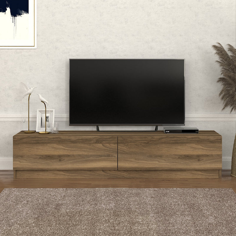 Έπιπλο Τηλεόρασης Ahenk Χρώμα Καρυδί 160x31,3x32,9