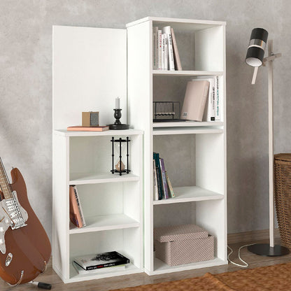 Γραφείο Εργασίας Πολυμορφικό Last από Μελαμίνη Χρώμα Λευκό 119x44,7x123