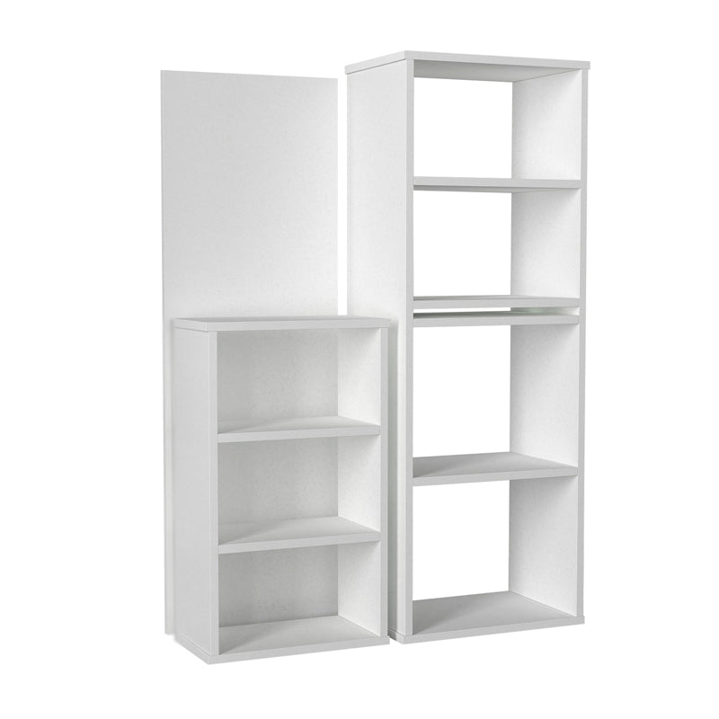 Γραφείο Εργασίας Πολυμορφικό Last από Μελαμίνη Χρώμα Λευκό 119x44,7x123