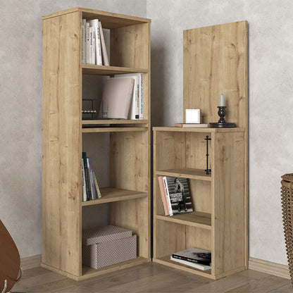 Γραφείο Εργασίας Πολυμορφικό Last Χρώμα Sapphire Oak 119x44,7x123