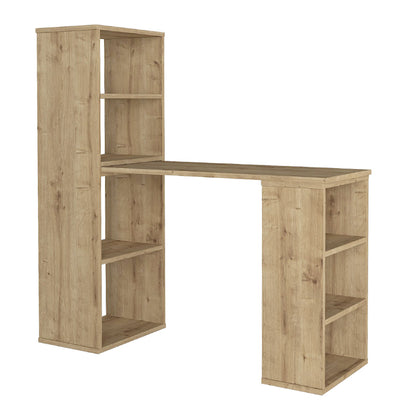 Γραφείο Εργασίας Πολυμορφικό Last Χρώμα Sapphire Oak 119x44,7x123