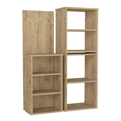 Γραφείο Εργασίας Πολυμορφικό Last Χρώμα Sapphire Oak 119x44,7x123