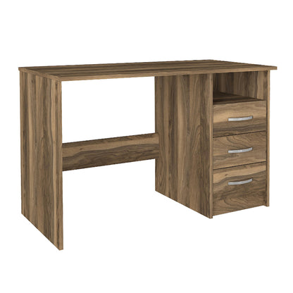 Γραφείο Εργασίας Eldoris Χρώμα Καρυδί 120x60x75