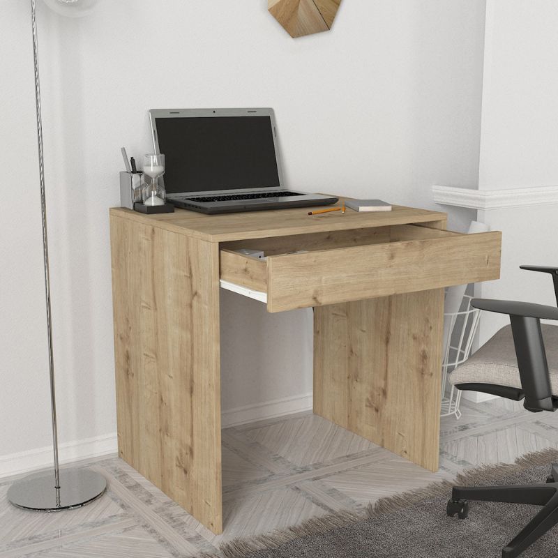 Γραφείο Εργασίας Mida Χρώμα Sapphire Oak 72x60x73,8