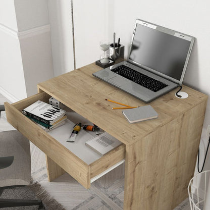 Γραφείο Εργασίας Mida Χρώμα Sapphire Oak 72x60x73,8