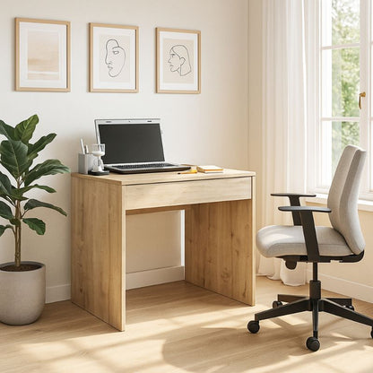 Γραφείο Εργασίας Mida Χρώμα Sapphire Oak 72x60x73,8