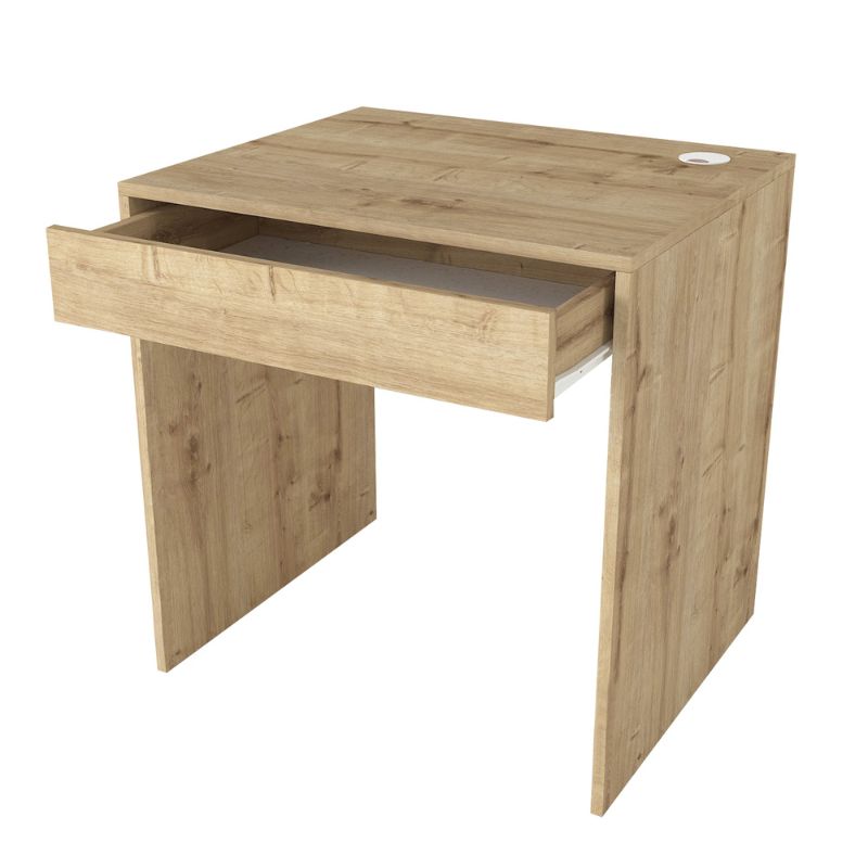 Γραφείο Εργασίας Mida Χρώμα Sapphire Oak 72x60x73,8