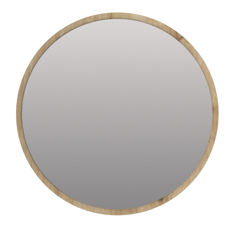 Καθρέπτης Τοίχου Glob Χρώμα Sapphire Oak 59x2x59