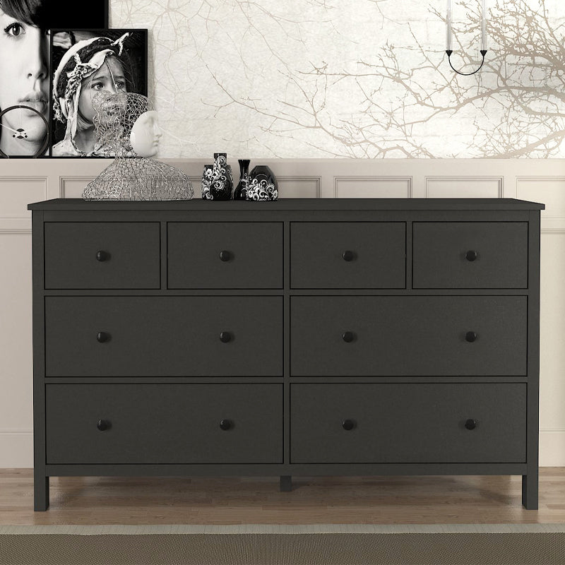 Συρταριέρα - Μπουφές Sabina Χρώμα Ανθρακί 160x50x96