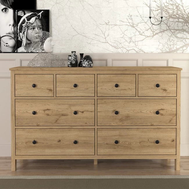 Συρταριέρα - Μπουφές Sabina Χρώμα Sepet Oak 160x50x96