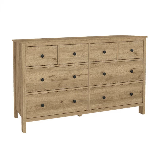 Συρταριέρα - Μπουφές Sabina Χρώμα Sepet Oak 160x50x96