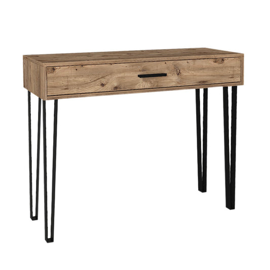 Κονσόλα Μελαμίνης Rochel Χρώμα Atlantic Pine 120x35x89,8