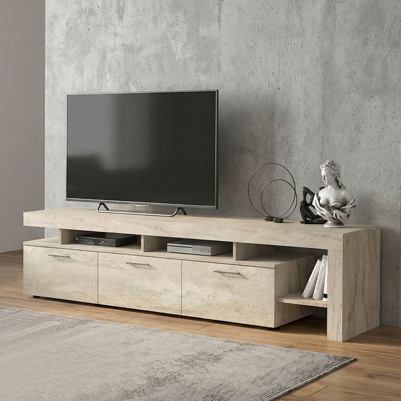 Έπιπλο Τηλεόρασης Acnes Χρώμα Travertine 220x40x52