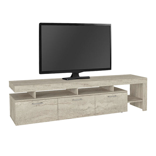 Έπιπλο Τηλεόρασης Acnes Χρώμα Travertine 220x40x52