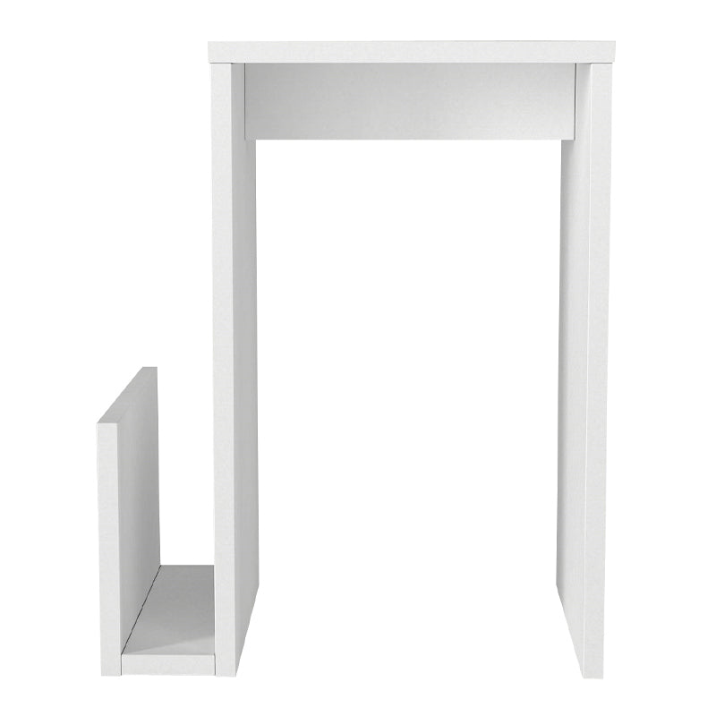 Τραπεζάκι Βοηθητικό Regnar Χρώμα Λευκό 43,1x33,5x52