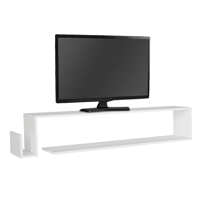 Έπιπλο Τηλεόρασης Επιτοίχιο Regnar Χρώμα Λευκό 168,6x25x31,8