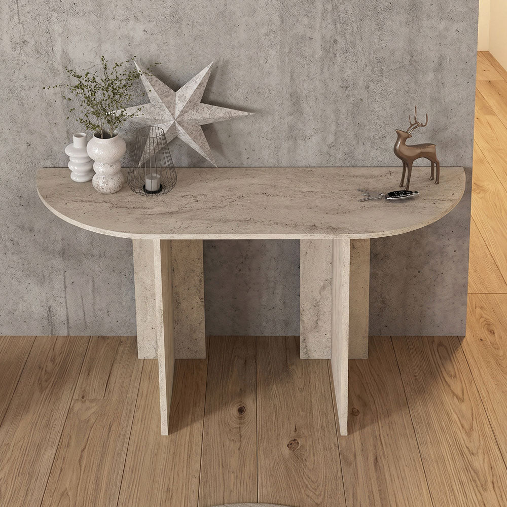 Κονσόλα Cortado Χρώμα Travertine 120x35x75