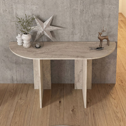 Κονσόλα Cortado Χρώμα Travertine 120x35x75