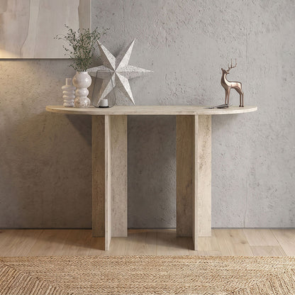Κονσόλα Cortado Χρώμα Travertine 120x35x75