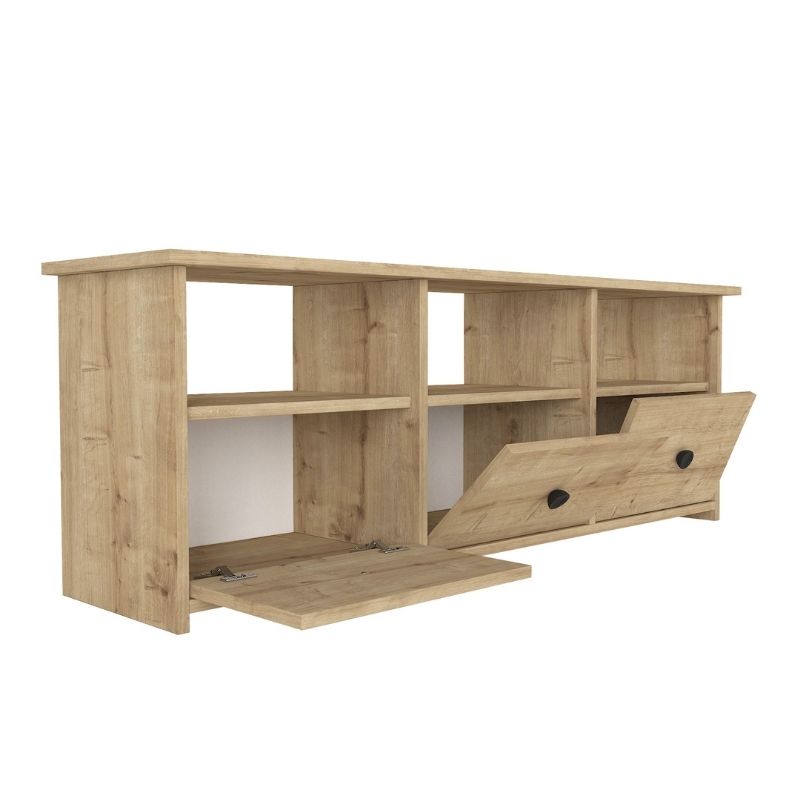 Έπιπλο Τηλεόρασης Mahen Χρώμα Sapphire Oak 140x35x49,8