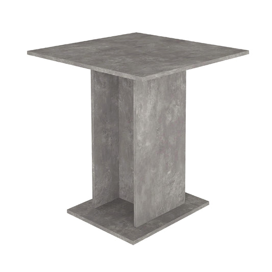 Τραπέζι Allos Χρώμα Γκρι Σκυροδέματος 75x75x77