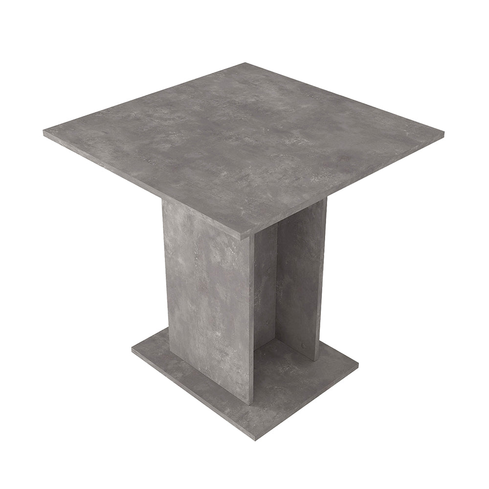 Τραπέζι Allos Χρώμα Γκρι Σκυροδέματος 75x75x77