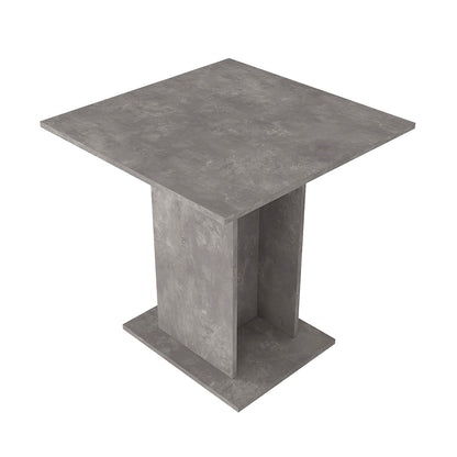 Τραπέζι Allos Χρώμα Γκρι Σκυροδέματος 75x75x77