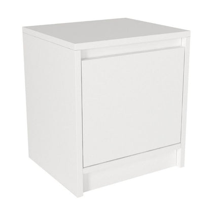 Κομοδίνο Conve Χρώμα Λευκό 40x35x45