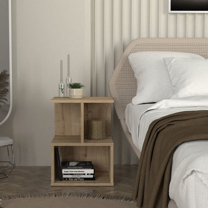 Κομοδίνο Entiero Χρώμα Sapphire Oak 39,8x35x54,6