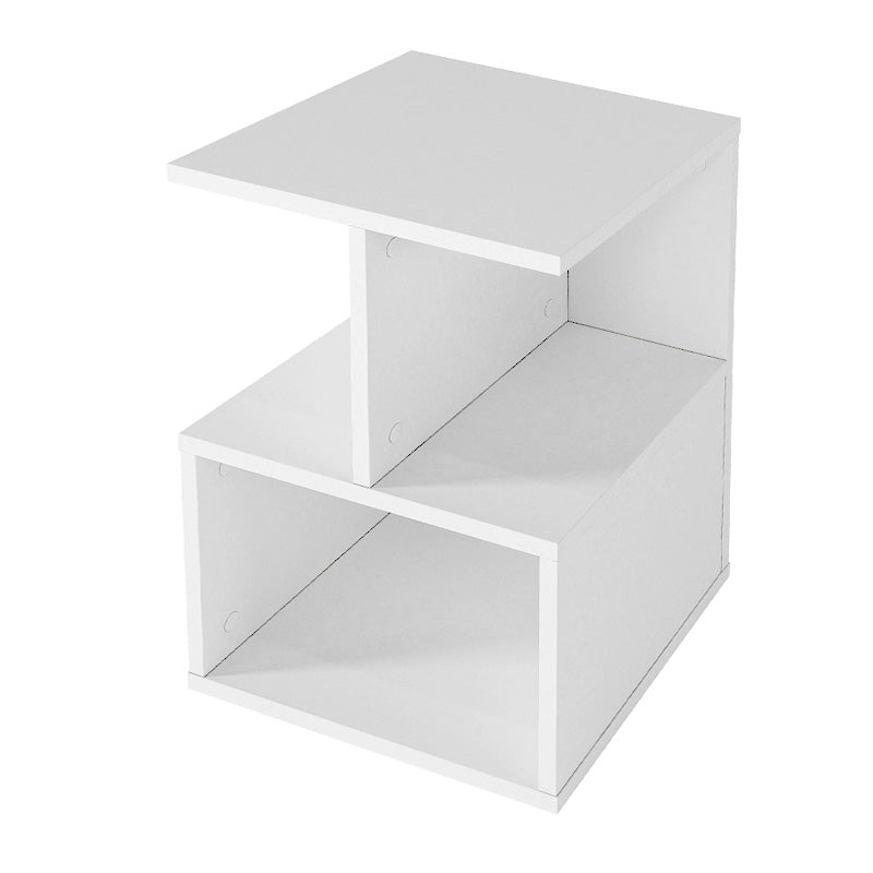 Κομοδίνο - Τραπεζάκι Βοηθητικό Entiero Χρώμα Λευκό 39,8x35x54,6